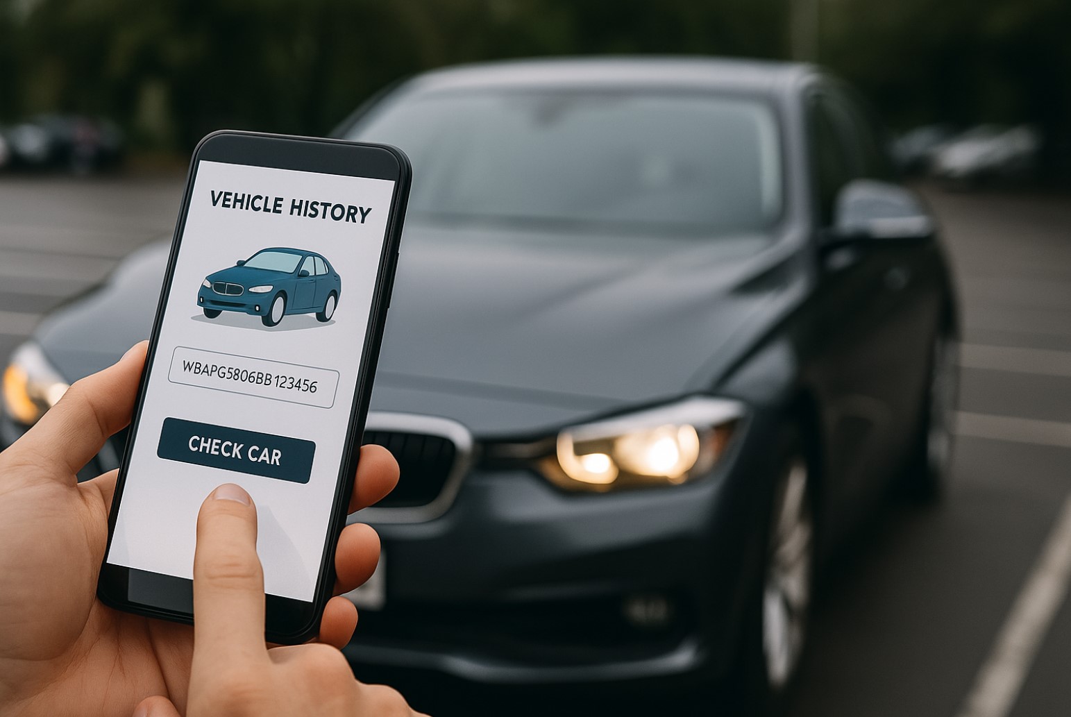 Сервис Carfax — скриншот
